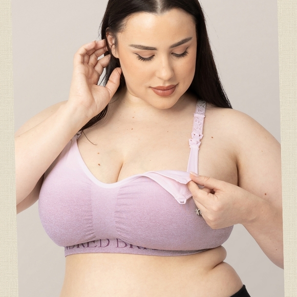 Kindred Bravely Sublime Nursing Sports Bra in Ombre Purple - Picture 1 of 6